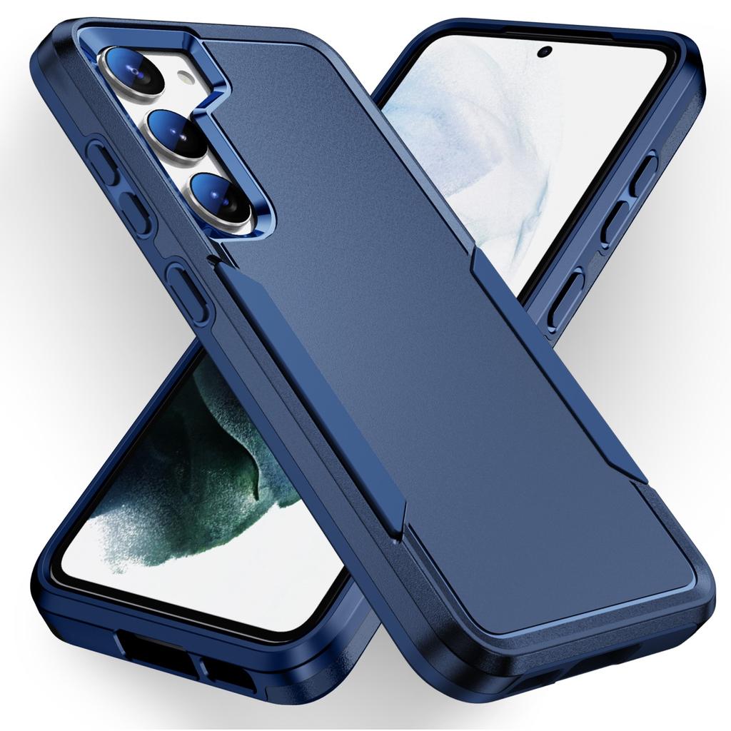 Anti-Glare Back Cover Case for Samsung Galaxy S23 FE S22 Ultra 5G S21 Plus S20 FE S 23 22 20 Dual Layer 2 In 1 Coque Armor Cases