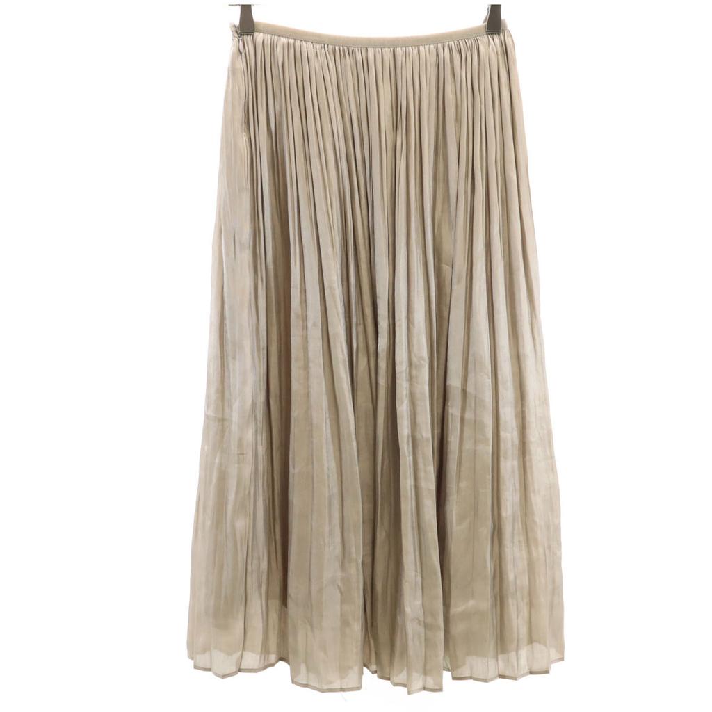 ESTNATION made in Japan Long length Pleated skirt 38 Gurege Women Used