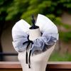 Retro Ruffled Collar Girls Cosplay Tie Victorian Collar Lapel Medieval Cosplay Victorian Ruffled Tie Collar