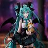 Anime Little Devil Hatsune Miku Handmade Little Raccoon Chuyin Dark Angel Handmade PVC Model Animation Peripheral Ornaments