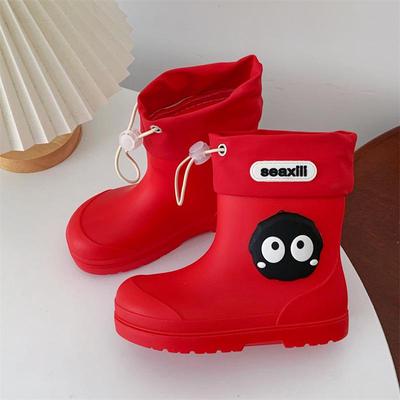 Kinder Cartoon Regenstiefel - Rutschfeste Wasserschuhe für Kleinkinder & Kinder, Perfekt für Schul- & Kindergarten Geschenke