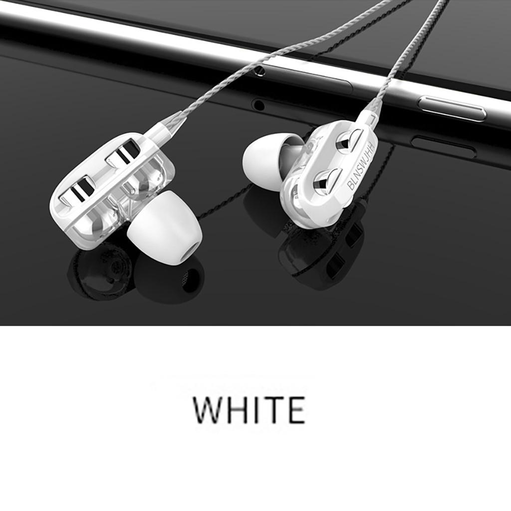 BLNSWJHH HIFI Super Bass  3.5mm In-Ear Earphone Stereo Earbuds Headphone Wired
