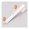 NITORI Door Hanger Tovar 1 Row Set of 2 White NITORI 8470601