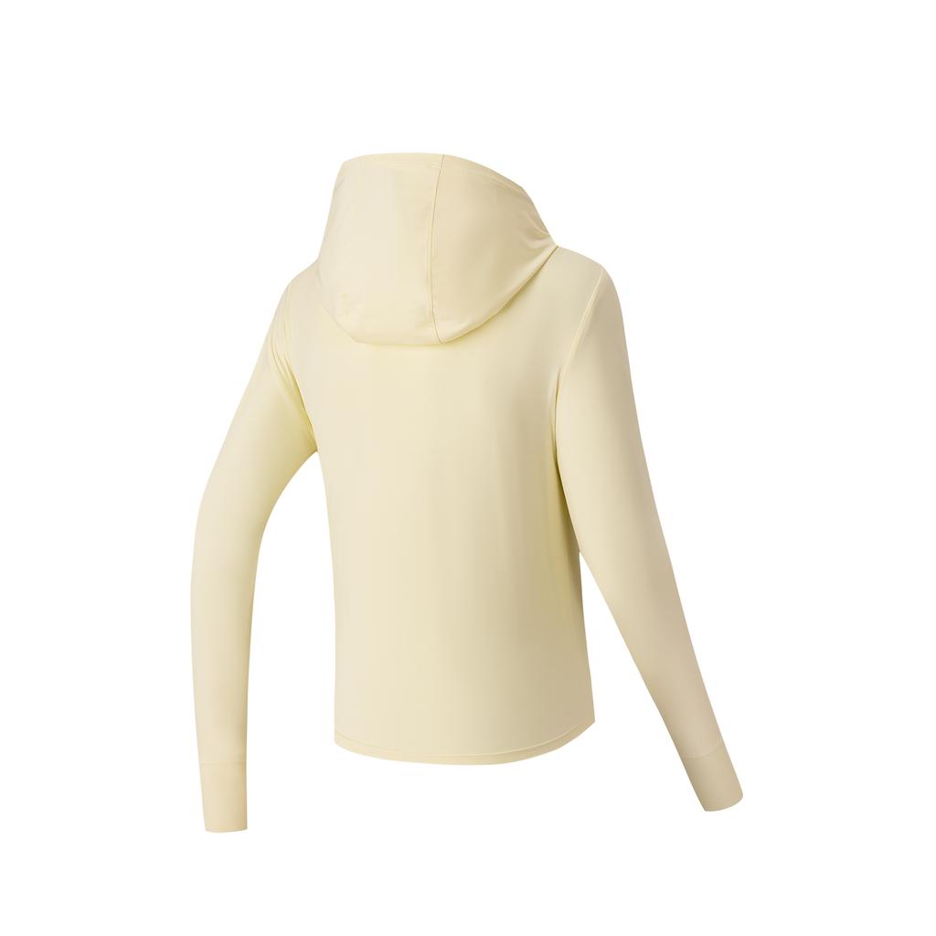 Anta Womens Knitted Sports Jacket Summer 2026 Women jackets Yellow 962627703-6