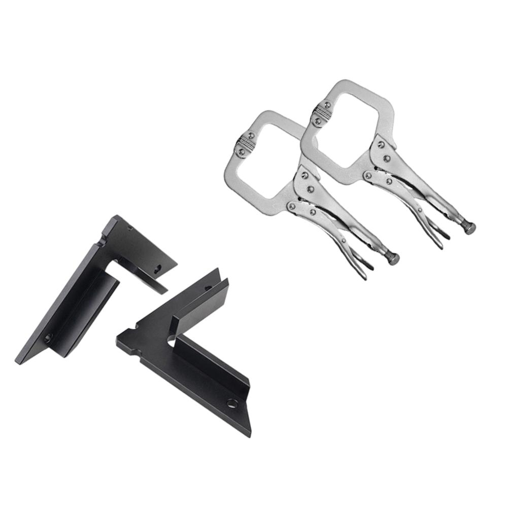 Aluminum Alloy Fixture Right Angle Clamps For Stable Project Assembly High Strength Construction Compact And Lightweight