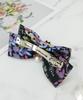 Maia Rose Jacquard Ribbon Pin Vs. Blue Purple