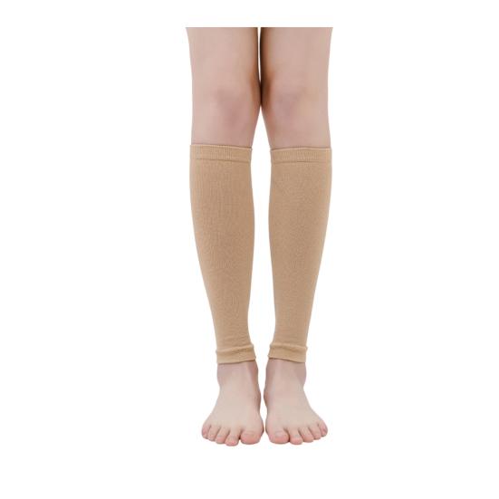 

Calf Compression Sleeve Moisture Wicking Men Women Footless Sock Stretch Running Football Athlete Leg