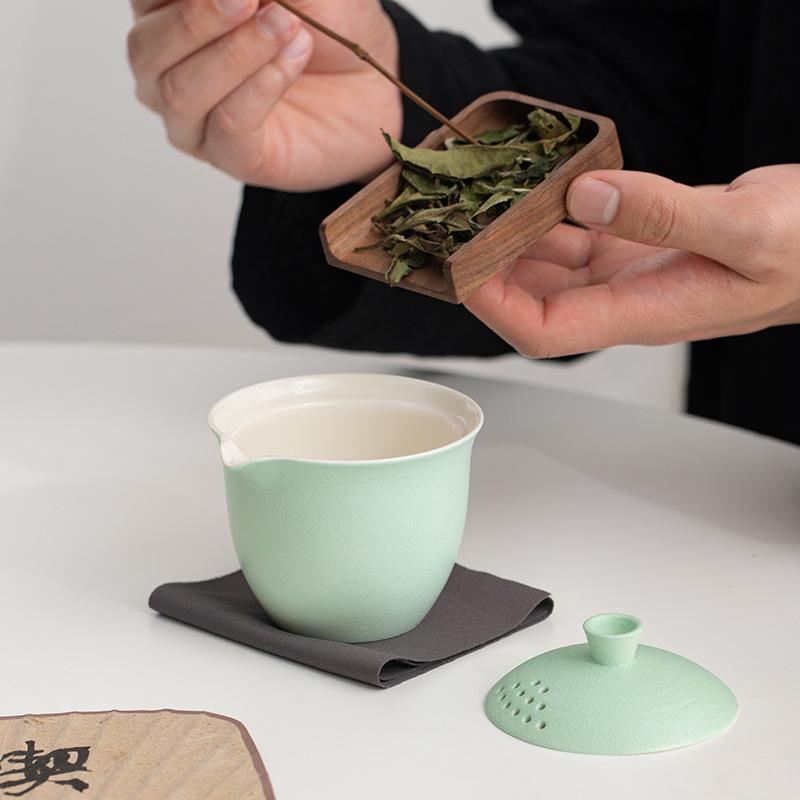 Portable Travel Kung Fu Tea Set Coarse Amoy Road Treasure Small Set Outdoor Business One Pot Three Cups