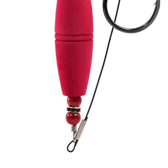 5Pcs Catfish Float Rig Kit with Sharp Hook Crane Swivel Coated Line Sea River Lake Freshwater Saltwater Fishing Float Rig Outdoor Fishing Accessories