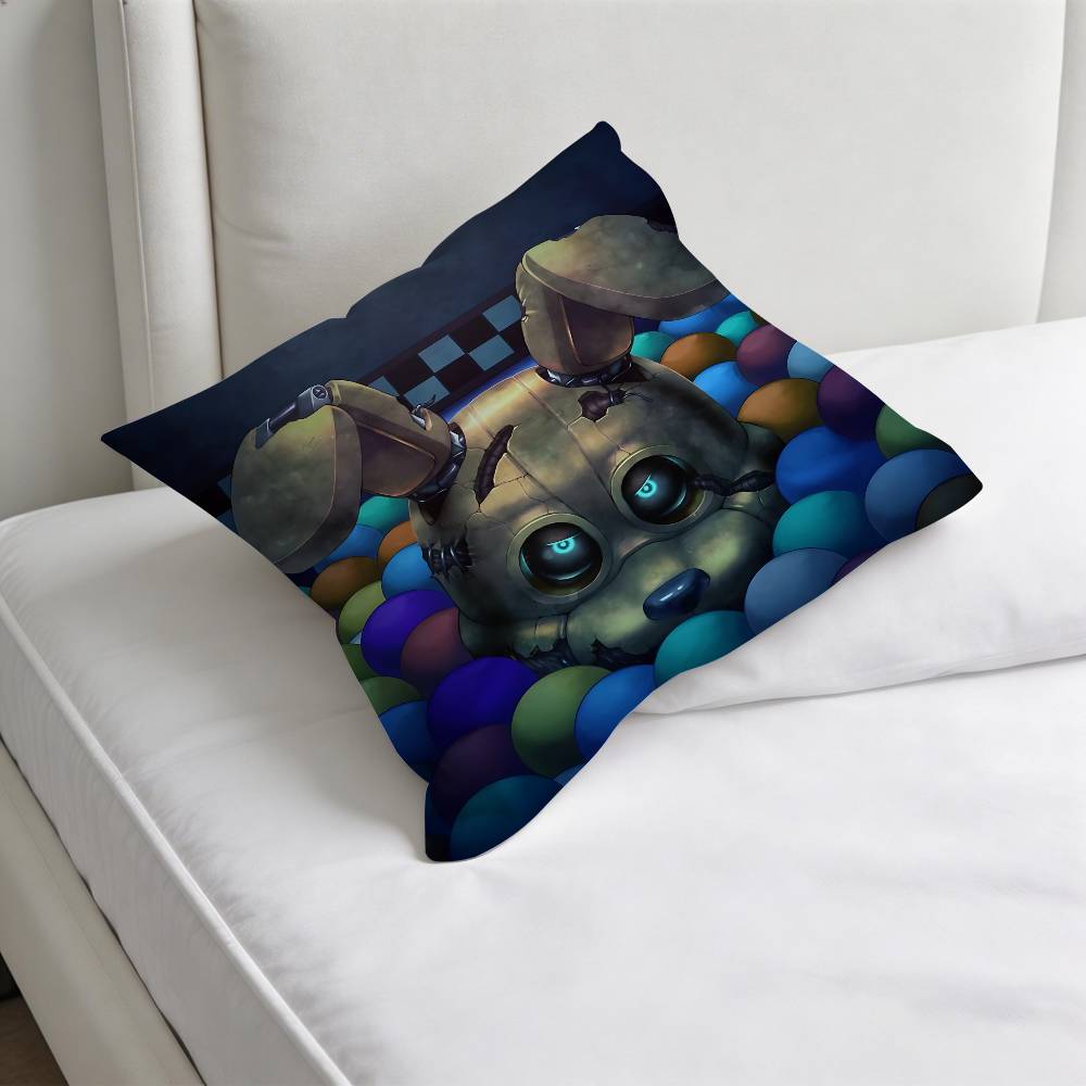 

WFnafS Game Cool Decorative Square Pillow Cover Modern Cushion Case for Living Room Bedroom 30x30 cm