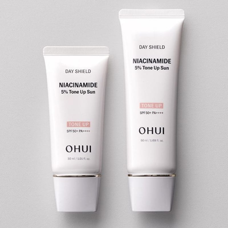 

[Ohui] Day Shield Niacinamide 5% Tone-up Sunscreen 50ml (+30ml extra)