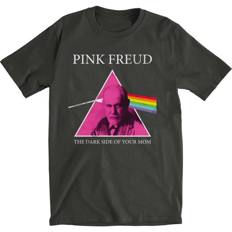 Sigmund Freud Psychologist Psychoanalysis Short Sleeve Shake T-Shirt Men Clothing Harajuku Shirts S