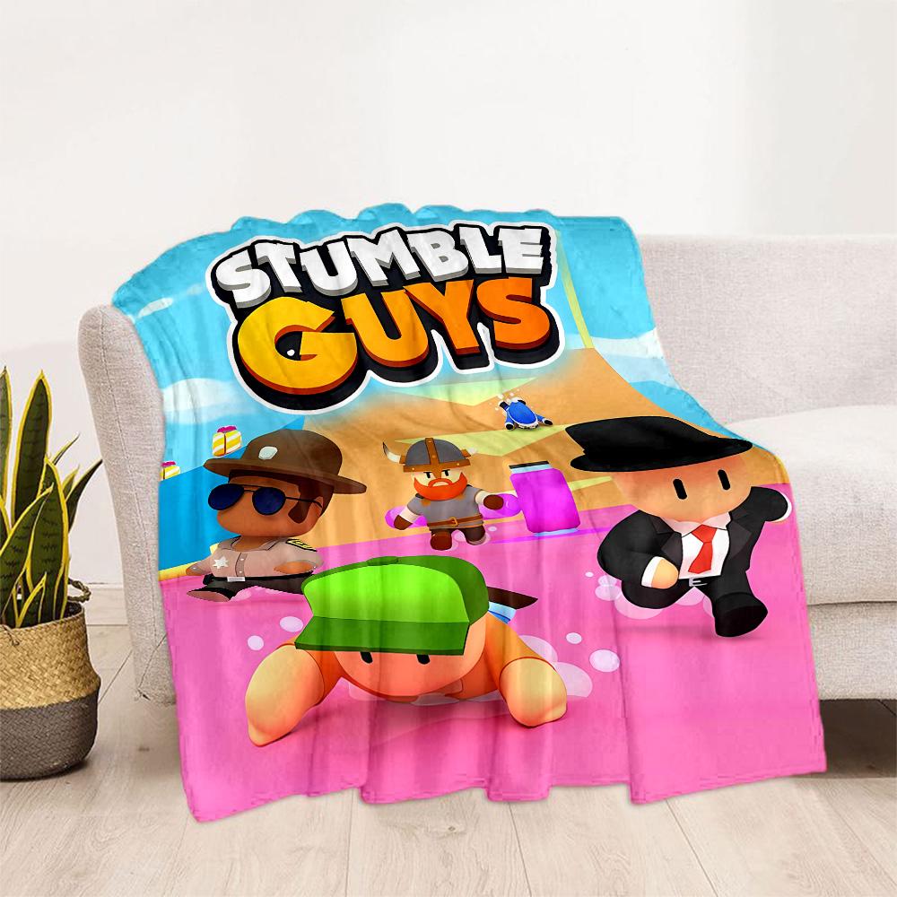 Stolperer Jungs: Lustige Abenteuer- Flanelldecke - Weich und geeignet für Sofas, Betten, Büros, Reisen, alle Jahreszeiten, tolles Geschenk für Feiertage und Geburtstage.