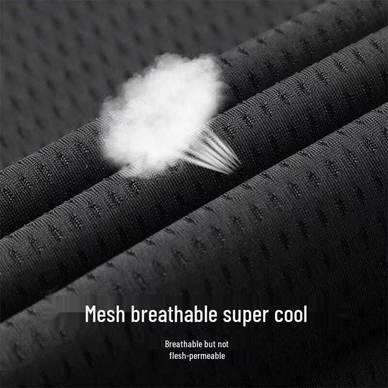 Men's Ice Silk Mesh Camouflage Sports Shorts - Loose, Plus Size, Summer Casual Running Pants