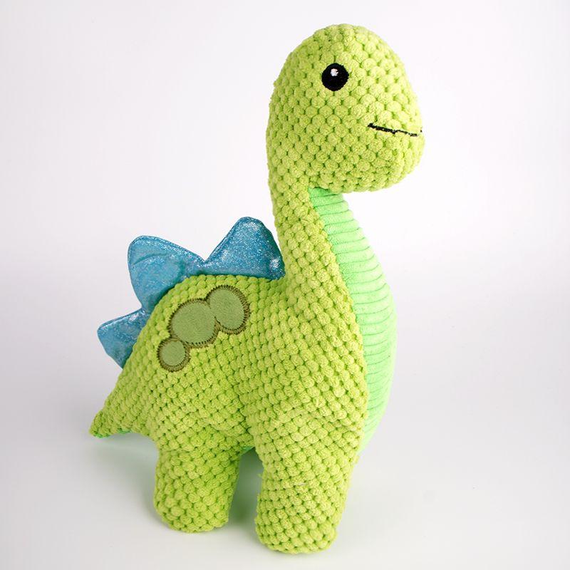 

Товары для питомцев Звуковая мягкая игрушка для собаки Милый динозавр Щенок Сопровождающий Успокаивающий Молярный Облегчающий Душный Пупс Игрушка Little green dinosaur(Gnawing sound)