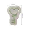 Resin Shaker Mold DIY Cute Heart Quicksand Resin Casting Epoxy Mold Jewelry Shaker Silicone Mold for Pendant-Decor Craft