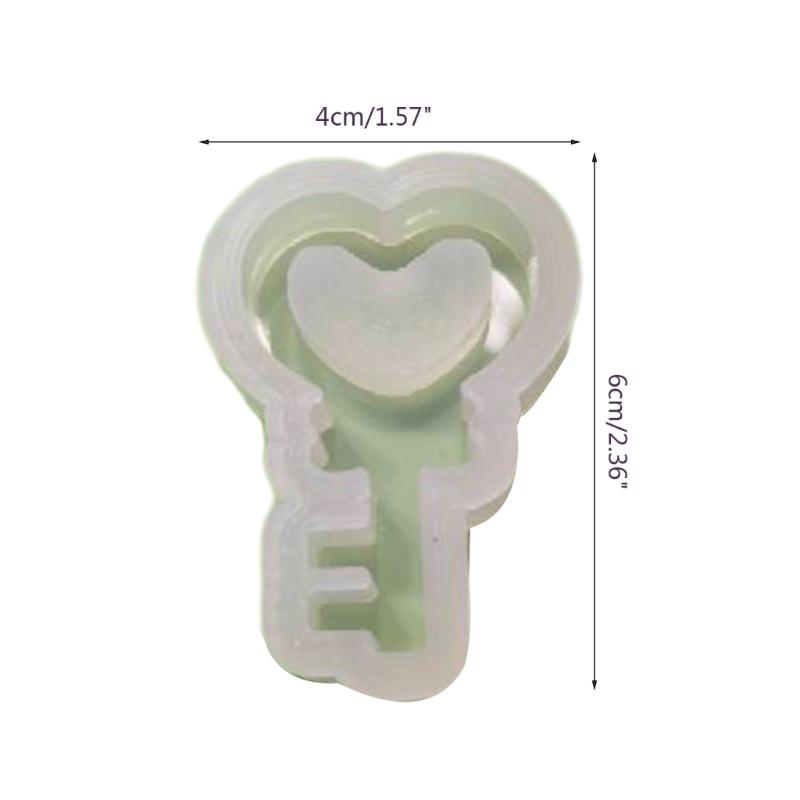 Resin Shaker Mold DIY Cute Heart Quicksand Resin Casting Epoxy Mold Jewelry Shaker Silicone Mold for Pendant-Decor Craft