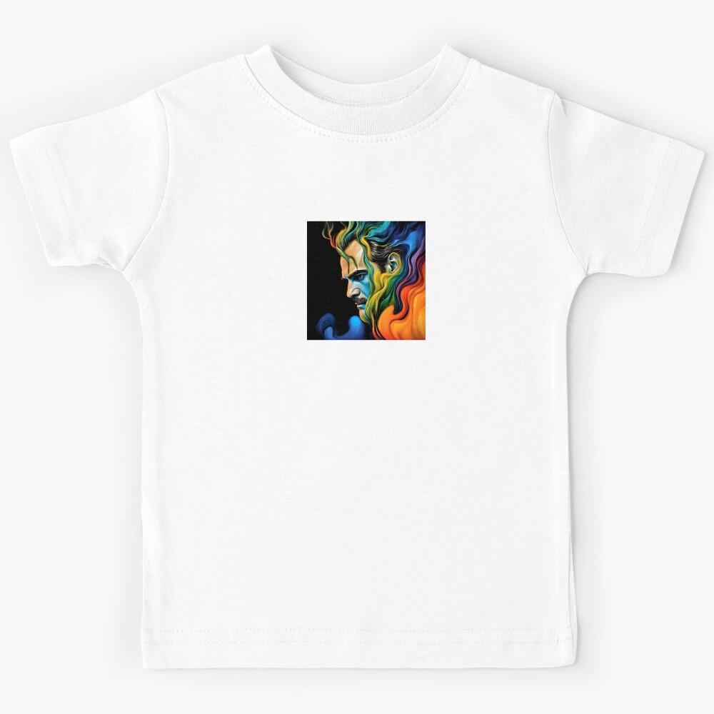 Joaquin Phoenix in flames Kids T-Shirt 170