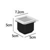 Popular Silicone Ice Cube Tray with Lid – 4 Large Slots & 15 Square Compartments for Soup or Food Storage