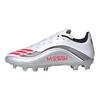 adidas F50 Messi Liga MG Komfortable Allsidige Slitesterke Lave Barn Fotballsko Barn Fotballsko Hvit Rød Sølv JP7449