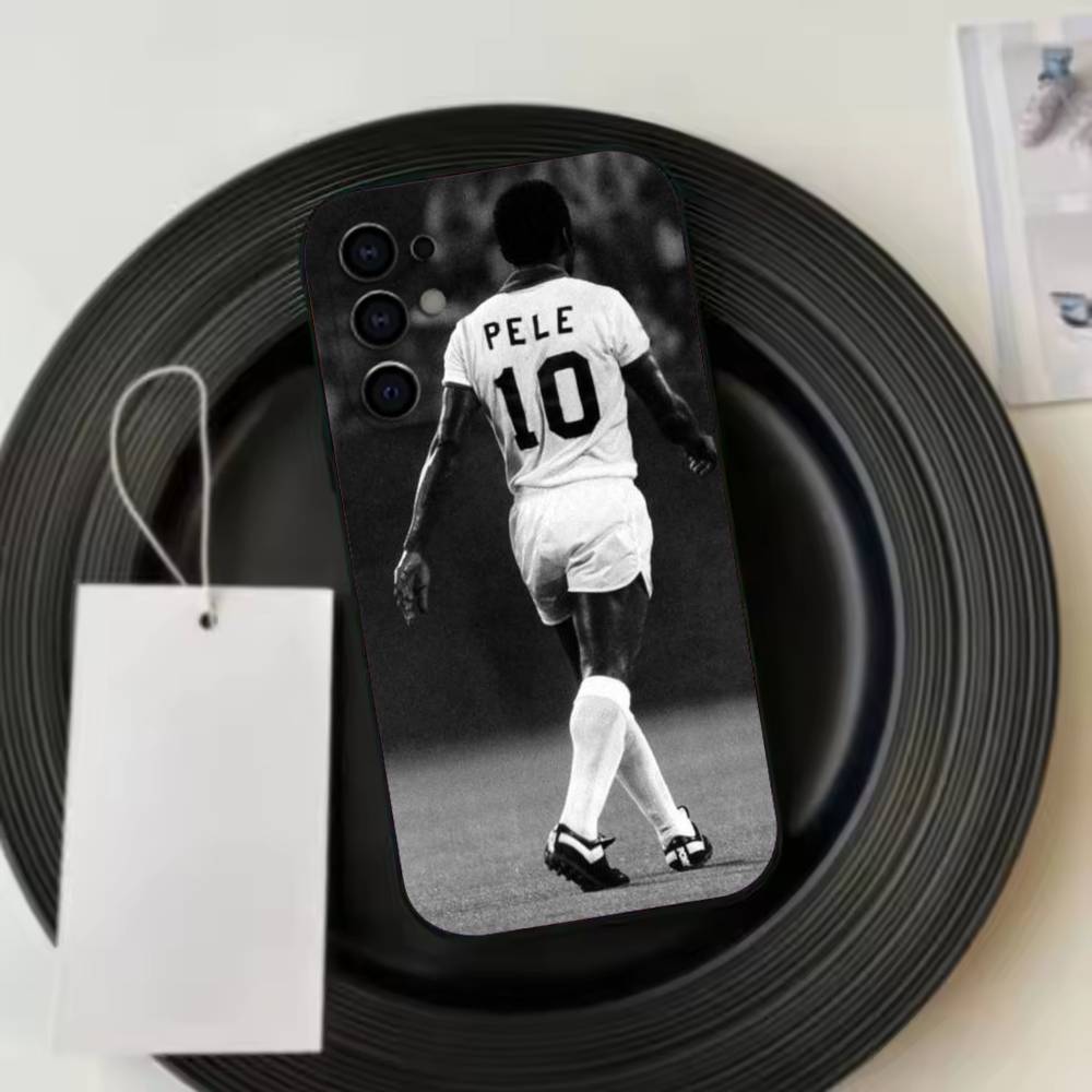 Pelé  Phone Case For Samsung S25,S24,S21,S22,S23,S30,Ultra,S20,Plus,Fe,Lite,Note,10,Black Cover