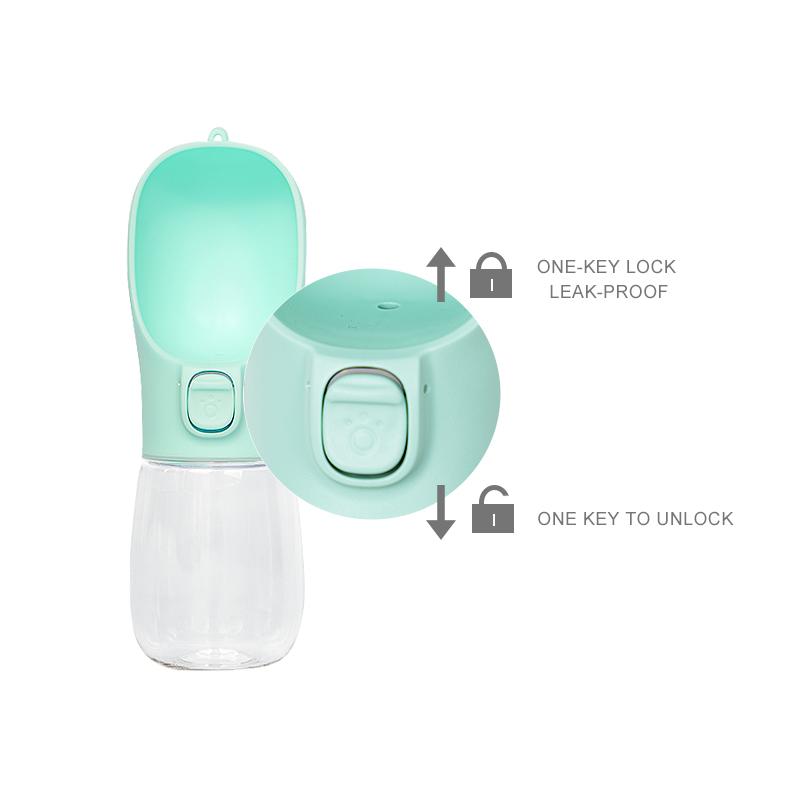 Custom Logo Portable Outdoor Pet Dog Water Bottle