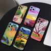 David Hockney Art Phone Case Black Silicone Soft Shell For IPhone 17 16 15 14 13 12 11 Air Pro Max Plus Hot Sale