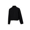 Converse Jackets Women's Black Lapel Moderate Workwear 10021081-A01