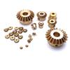 1:1 Precision MINI Bevel Gear 0.3/0.4/0.5/0.8/1M 90-Degree Transmission Brass Model Static Change Accessories