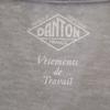 Danton No Sleeve T-shirt 36 Gray POCKET Women Used