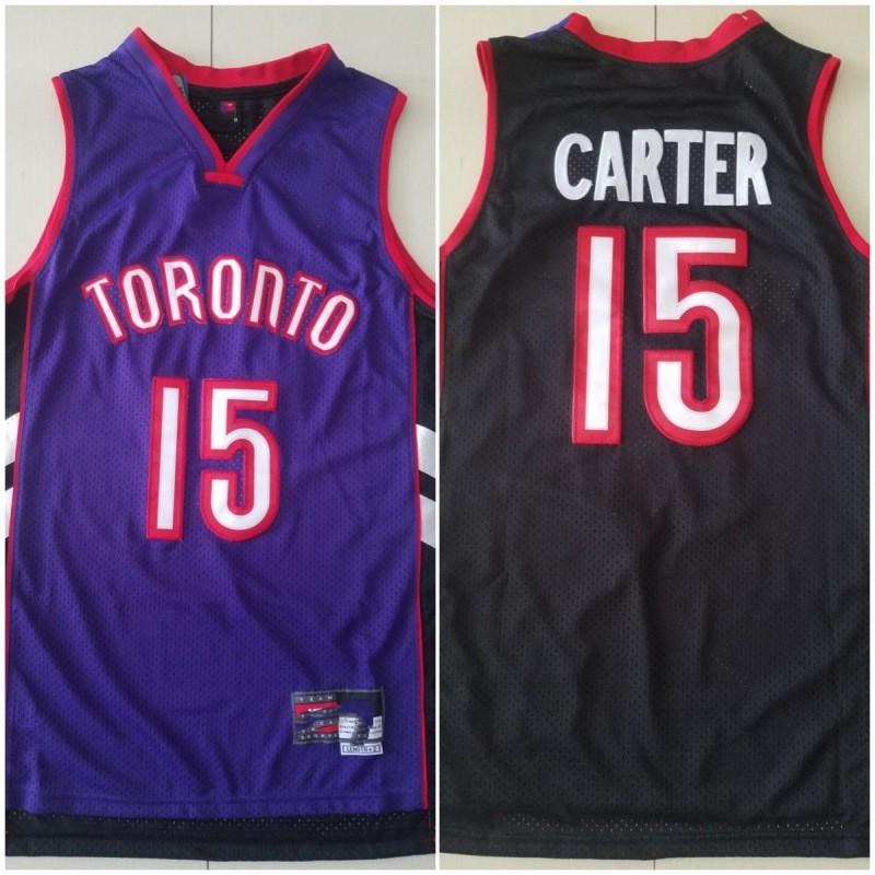Retro NBA Basketball Trikot Toronto Raptors Vince Carter Tracy McGrady Cleveland Cavaliers Ärmelloses Sportoberteil Herren Damen