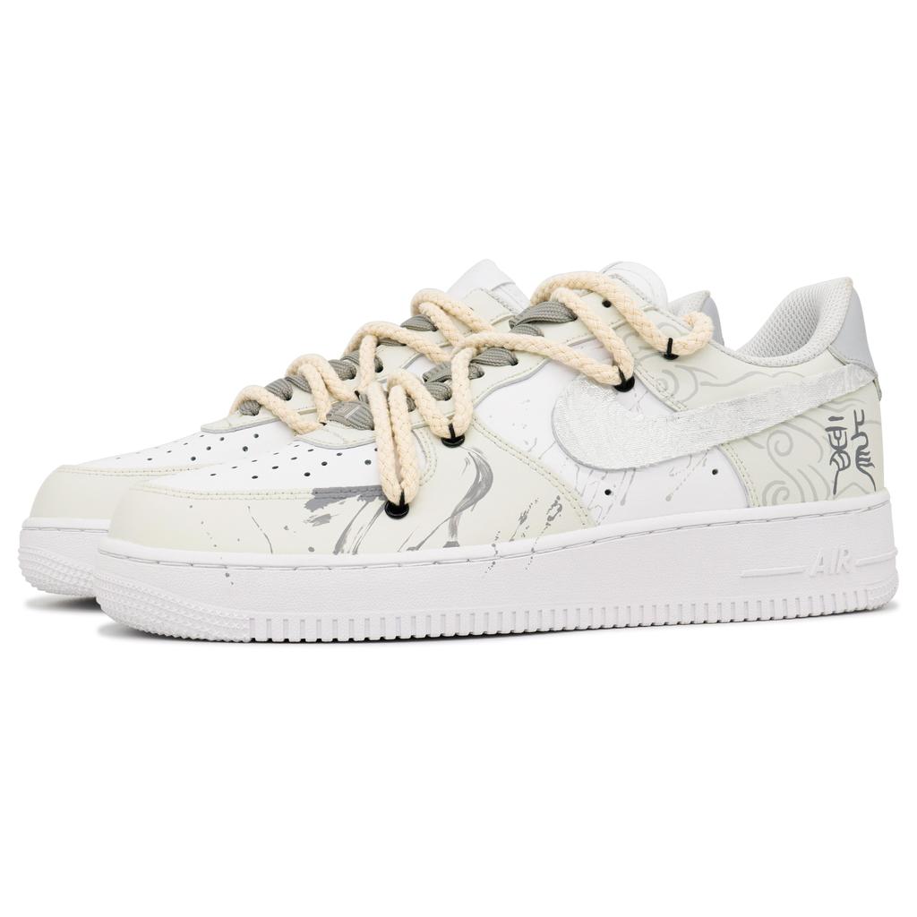 Nike Air Force 1 Nine Rounds Of Manufacturing, Clouds Hidden Zhaolong Thermal Coverage Low top Skateboard Shoes Men's CW2288-111(Team201-)