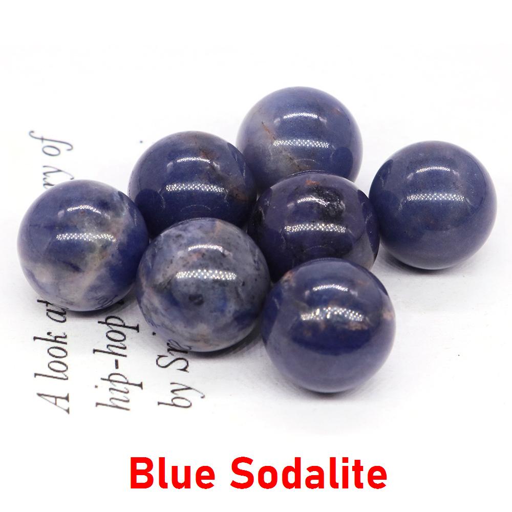 16mm Mini Runde Kristallkugel Loses Set Natürlicher Taschenstein Energie Exemplar Quarz Globus Chakra Kugel Perlen Dekoration