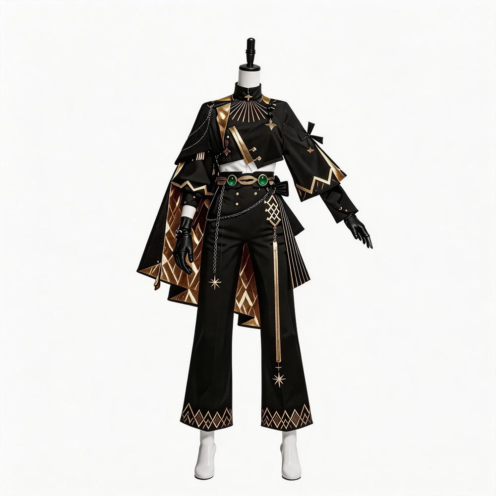 Hoshimachi Suisei Cosplay Costume VTuber Budokan Outfit Idol Live Stage Dress for Comic Con