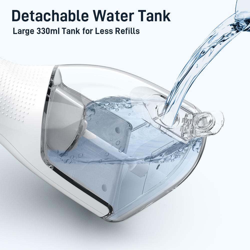 Electric Water Flosser Portable Oral Irrigator for Home Use USB Rechargeable Dental Scaler High-frequency Pulse Oral Cleaner