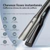Lisseur Boucleur Vapeur - WENZYLIQUOX - Pro - 10 temp. (jusqu'à 230°C) - Plaques céramique - Vapeur brevetée