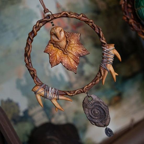 Handcrafted Moth Hanging Decoration Metal Elf Wall Hanging Sculpture Nature Inspired Artistic Pendant for Home Door Window Decor