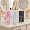 Plastic Double-Layer Cotton Swab Holder 2 in 1 Cotton Pad Organizer  Bathroom