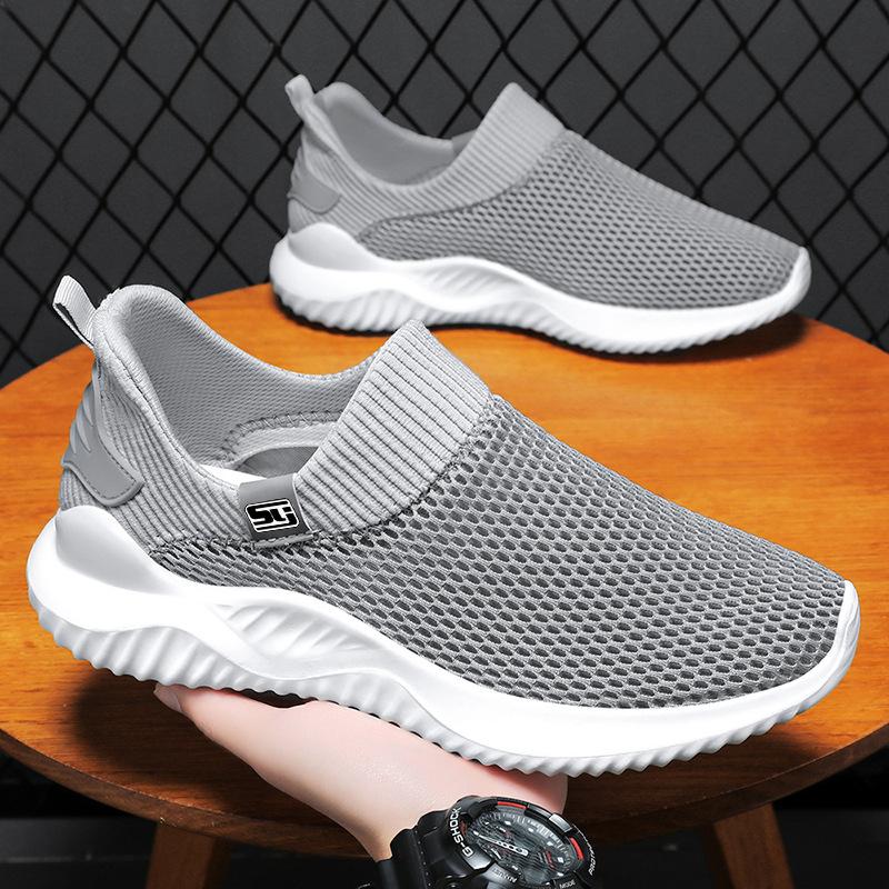 Scarpe casual da uomo con fodera in rete traspirante, invernali e primaverili, design Lazy a Stirrup all'ingrosso transfrontaliero