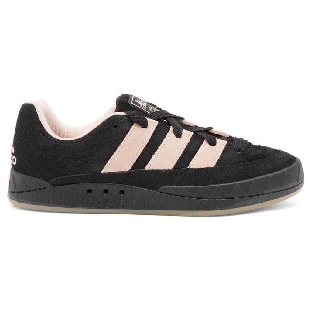 Adidas Originals Adimatic Leder Mode Bequem Langlebig Leicht Low-Top Sportliche Freizeit Schuhe Unisex Sneaker Schwarz Pink GY2092
