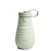 Stojo 400ml Sage Silicone Foldable Water Bottle