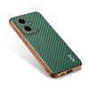 AZNS For Honor 400 5G (Global) Case Electroplating Carbon Fiber Texture PU + TPU Phone Cover