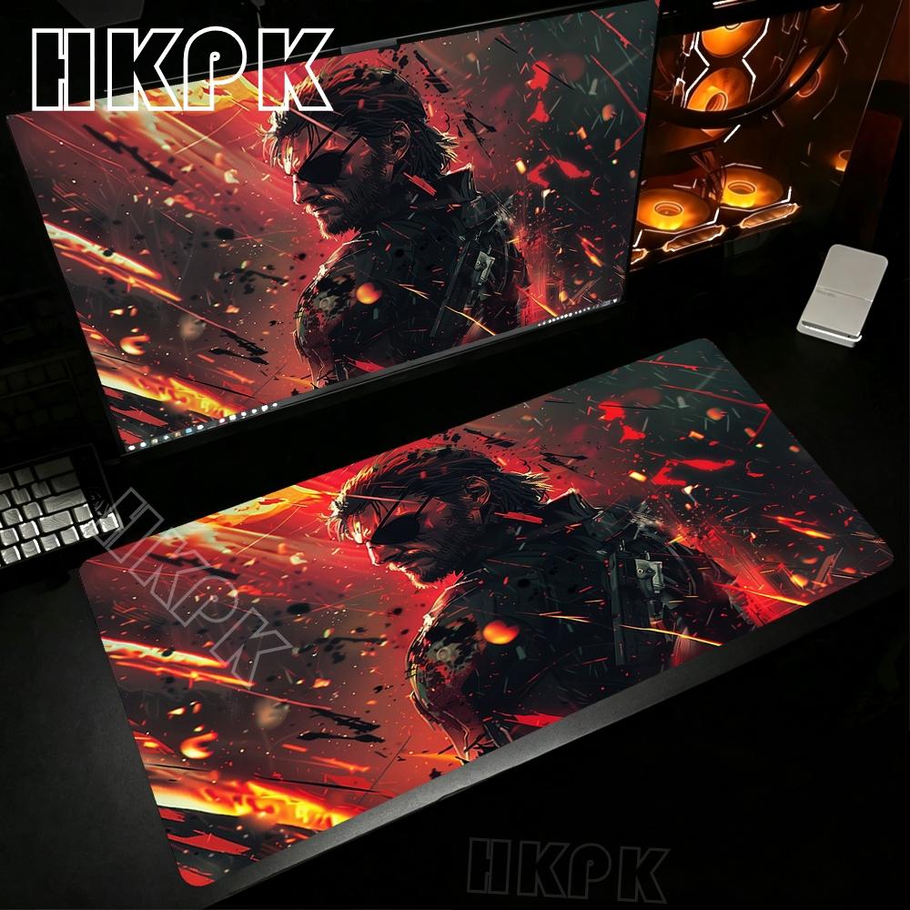 Mouse Pad Office PC HD Anime Gamer Cabinet Keyboard Pad Mousepad Metal Gear Solid Laptop Gaming Accessories Desk Mat XXL Carpet