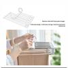 Adjustable Multiple Fold Pants Hangers Pants Rack Hangers For Pants Clothes Organizer Hangers Save Wardrobe Space Bedroom Closet