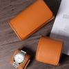 Leather Watch Storage Box Dust-Proof Organizer 1/2/3 Slot Watch Case Portable Watch Roll Travel Cases for Travel Men