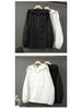Men's High Street Splicing Hooded Jacket - Loose Fit for Outdoor Leisure and Sports