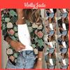 Lange Modieuze Mouw Dames Rits Effen Casual Korte Jas Bovenkleding