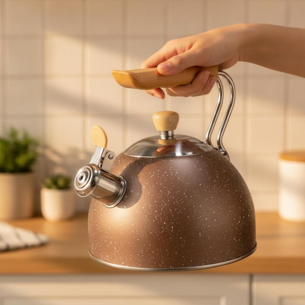 Stovetop Kettle Sturdy for Coffee Making