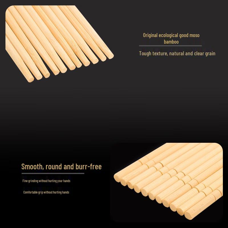 Individually Wrapped Disposable Bamboo Chopsticks