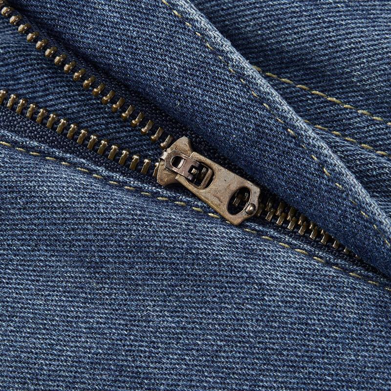 FIRS Men's Natural Fiber Wide-Leg Jeans